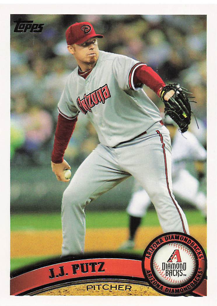 2011 Topps Baseball J.J. Putz #601