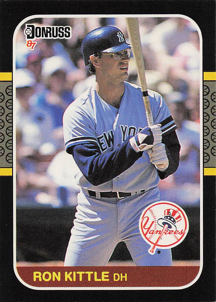 1987 Donruss Baseball Ron Kittle #351