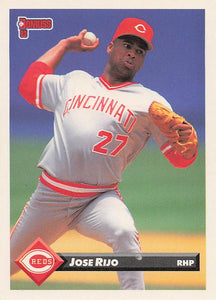 1993 Donruss Baseball Jose Rijo #454