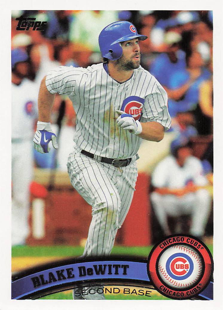 2011 Topps Baseball Blake DeWitt #628