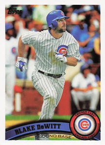 2011 Topps Baseball Blake DeWitt #628