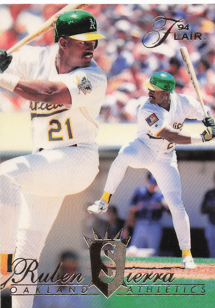1994 Flair Baseball Ruben Sierra #333