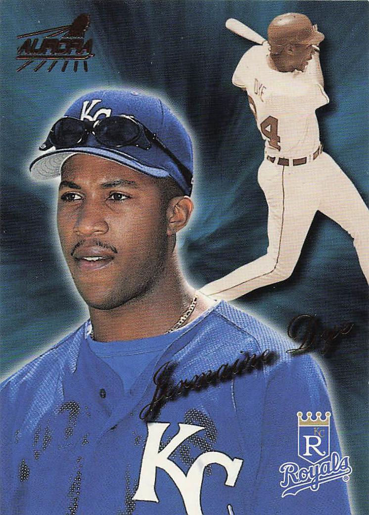 1999 Pacific Aurora Baseball Jermaine Dye #87