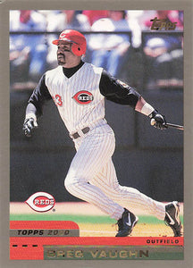 2000 Topps Baseball Greg Vaughn #113