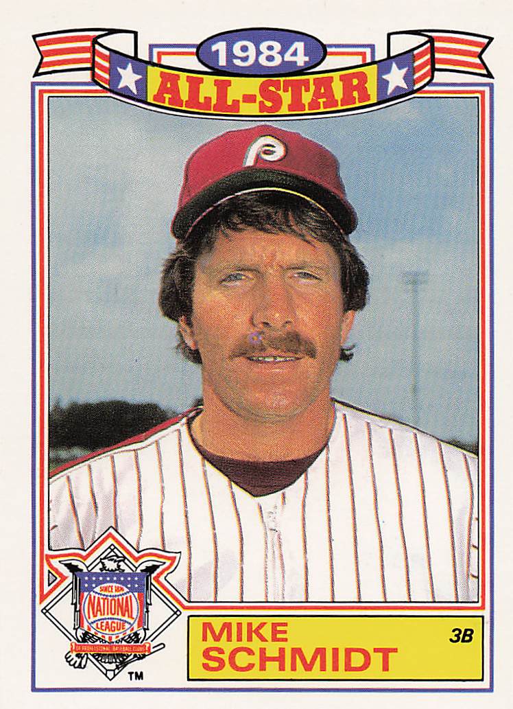 1985 Topps Baseball Mike Schmidt #4