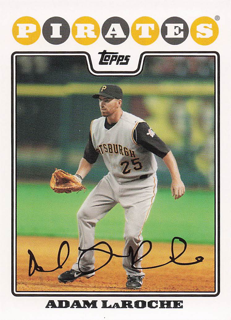 2008 Topps Baseball Adam LaRoche #633