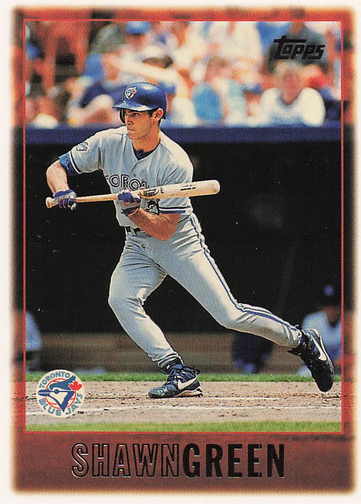 1997 Topps Baseball Shawn Green #214