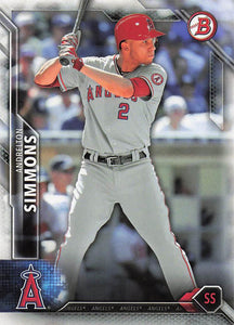 2016 Bowman Baseball Andrelton Simmons #8