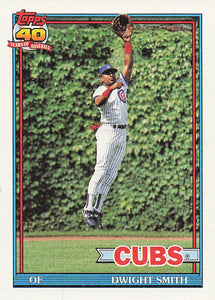 1991 Topps Baseball Dwight Smith #463