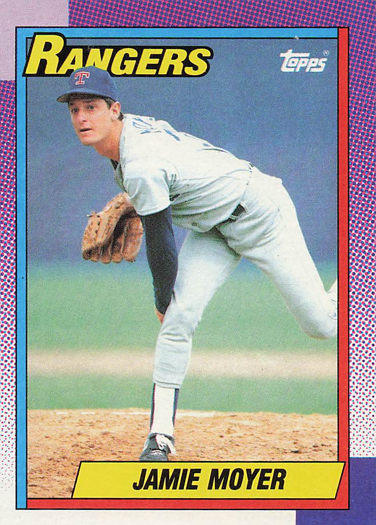 1990 Topps Baseball Jamie Moyer #412