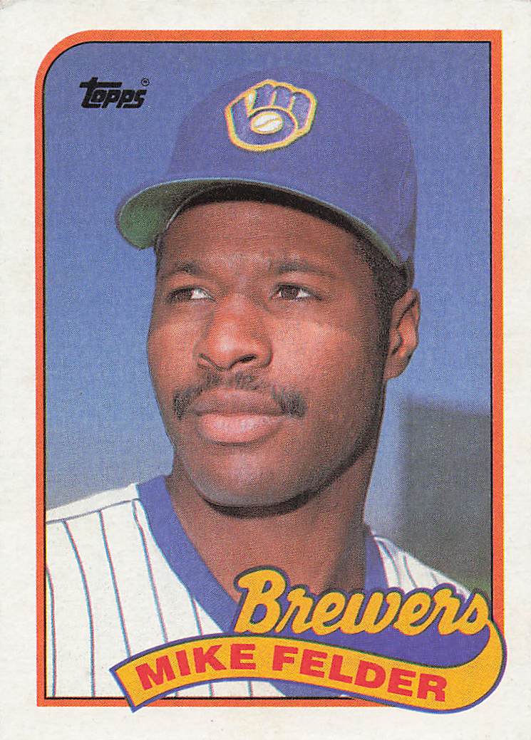 1989 Topps Baseball Mike Felder #263