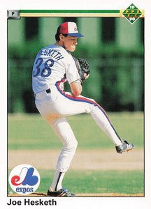1990 Upper Deck Baseball Joe Hesketh #512