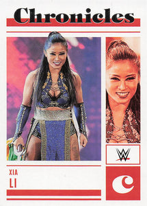 2023 Panini Chronicles WWE Wrestling Purple Xia Li #81