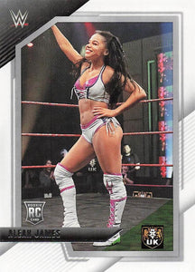 2022 Panini NXT 2.0 WWE Wrestling Aleah James #44 Rookie