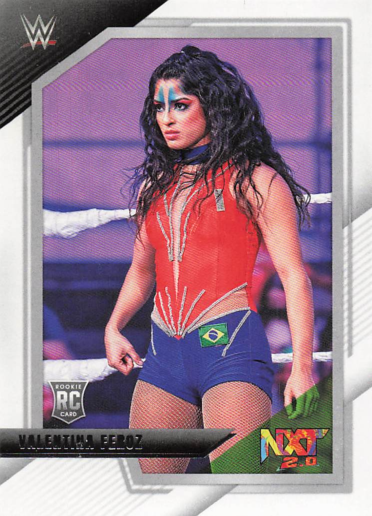 2022 Panini NXT 2.0 WWE Wrestling Valentina Feroz #84 Rookie