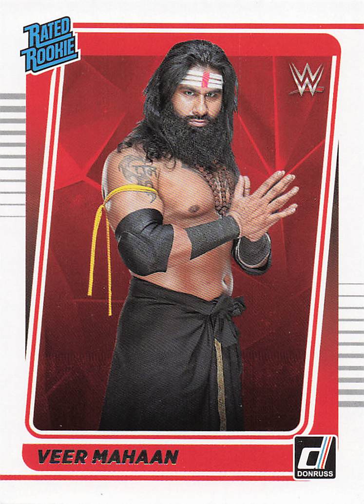 2022 Panini Chronicles WWE Wrestling Veer Mahaan #119