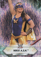 2021 Topps WWE Wrestling Foilboard Nikki A.S.H. #123
