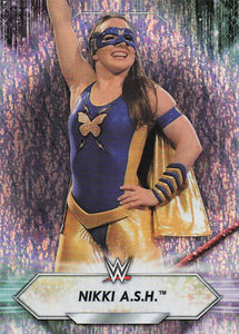 2021 Topps WWE Wrestling Foilboard Nikki A.S.H. #123