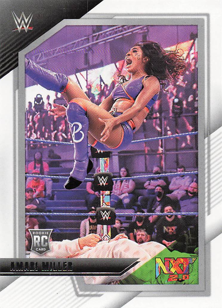 2022 Panini NXT 2.0 WWE Wrestling Amari Miller #91 Rookie