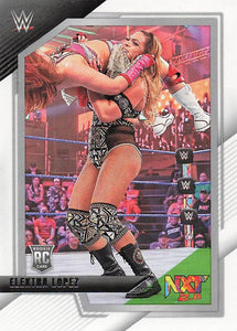 2022 Panini NXT 2.0 WWE Wrestling Elektra Lopez #33 Rookie