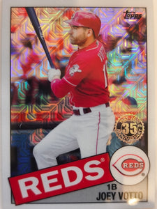 2020 Topps 1985 Topps Chrome Silver Pack Promotion Joey Votto #85TC-12
