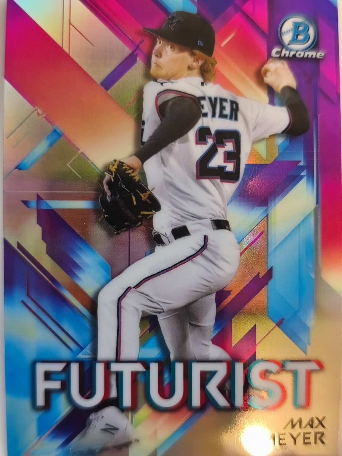 2021 Bowman Baseball Chrome Futurist Max Meyer #FUT-MM