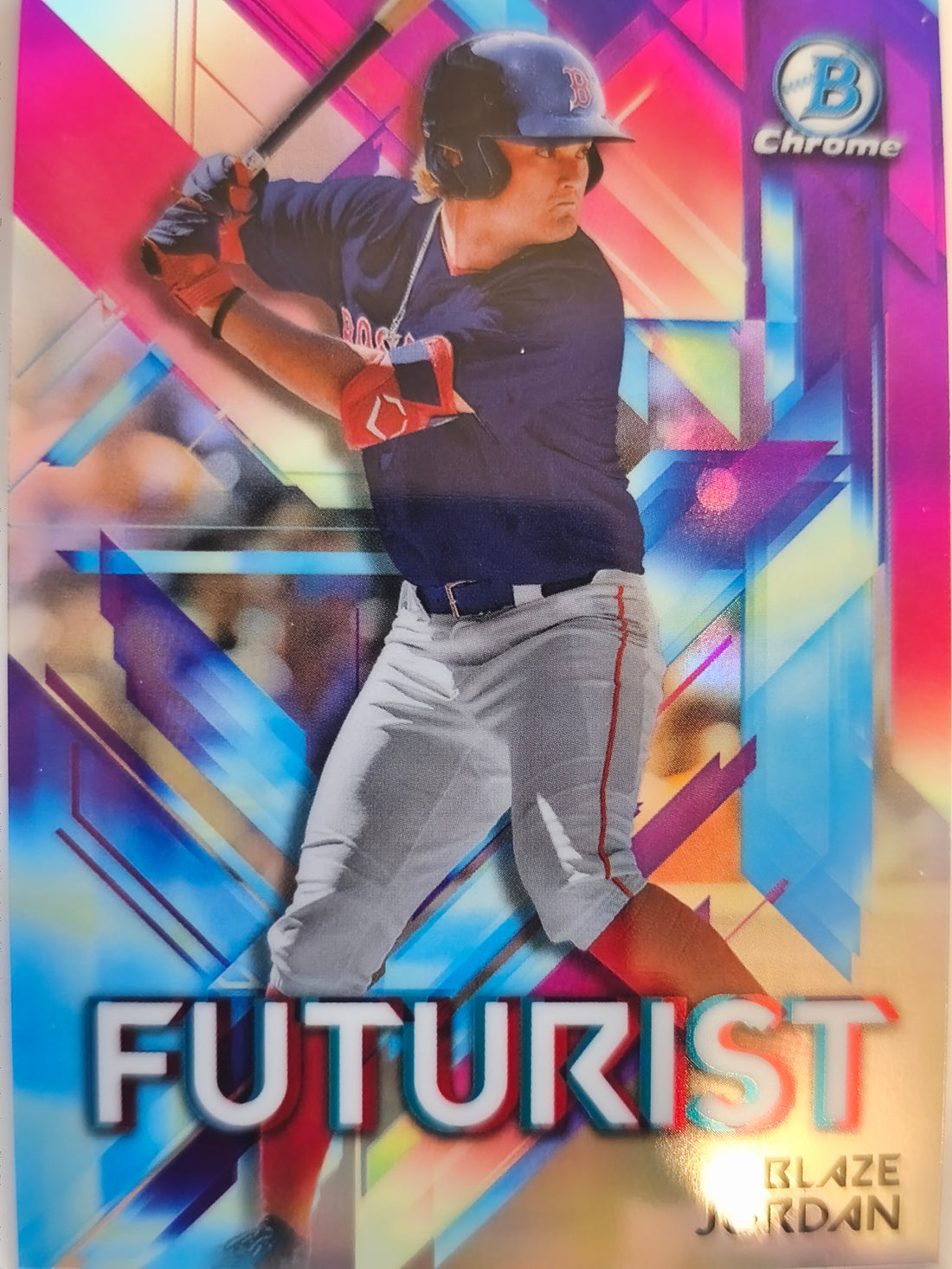 2021 Bowman Baseball Chrome Futurist Blaze Jordan #FUT-BJ