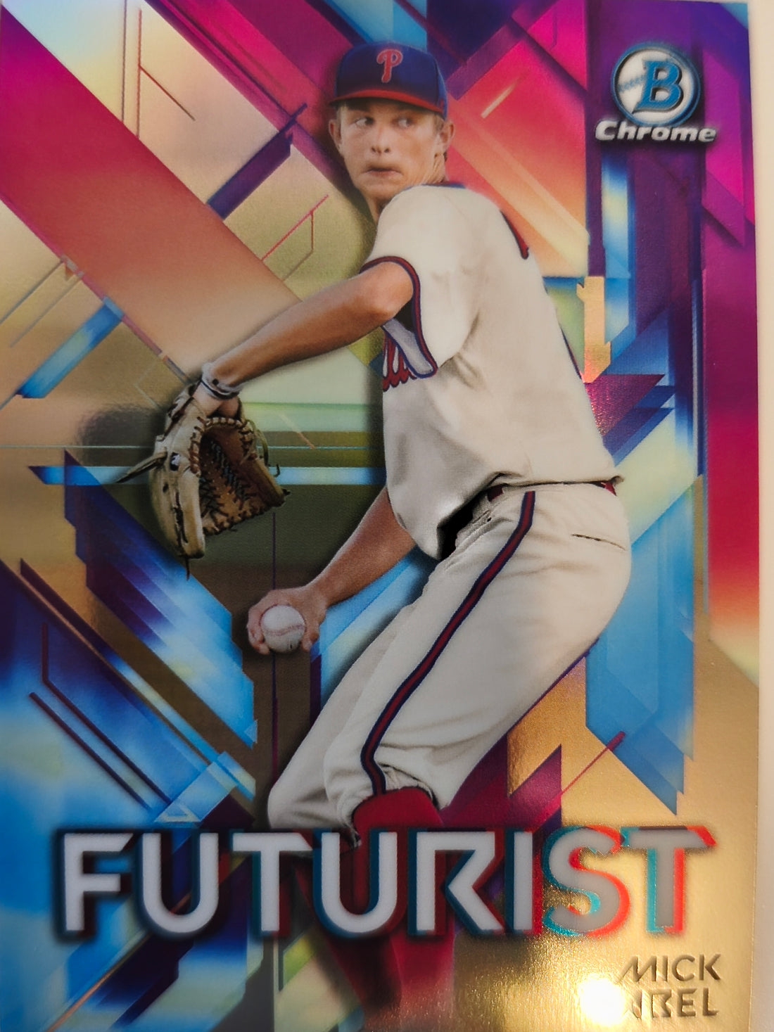 2021 Bowman Baseball Chrome Futurist Mick Abel #FUT-MA