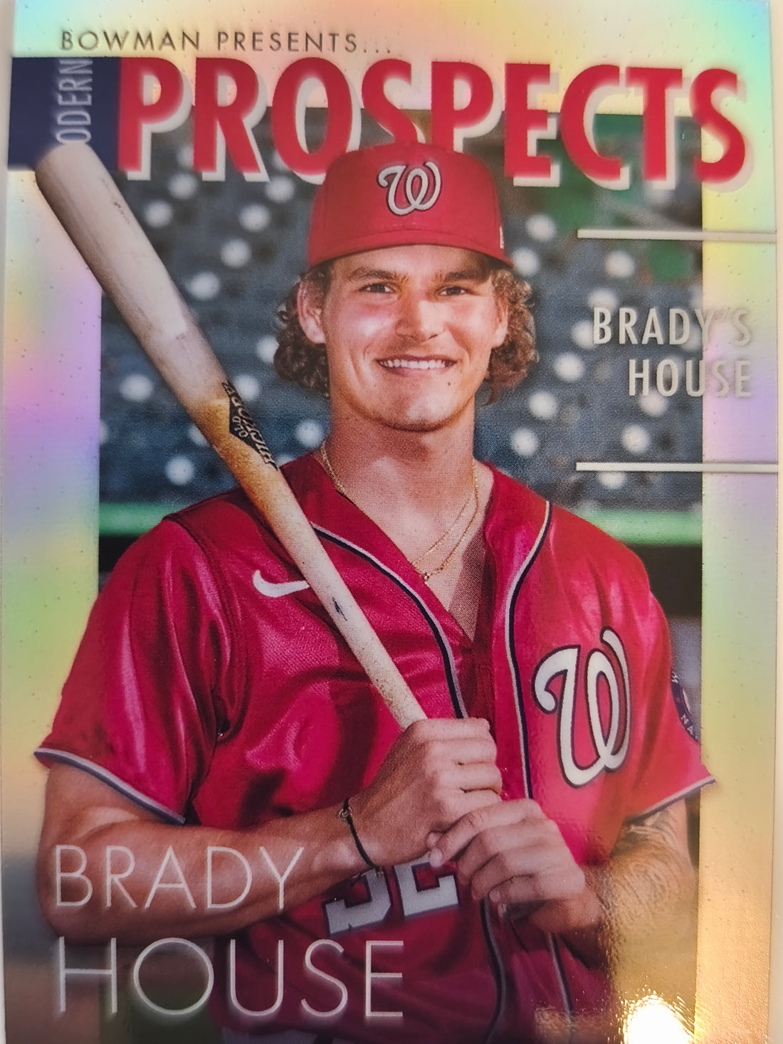 2023 Bowman Baseball Modern Prospects Brady House #MP-1