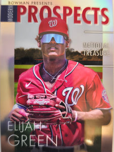 2023 Bowman Baseball Modern Prospects Elijah Green #MP-20