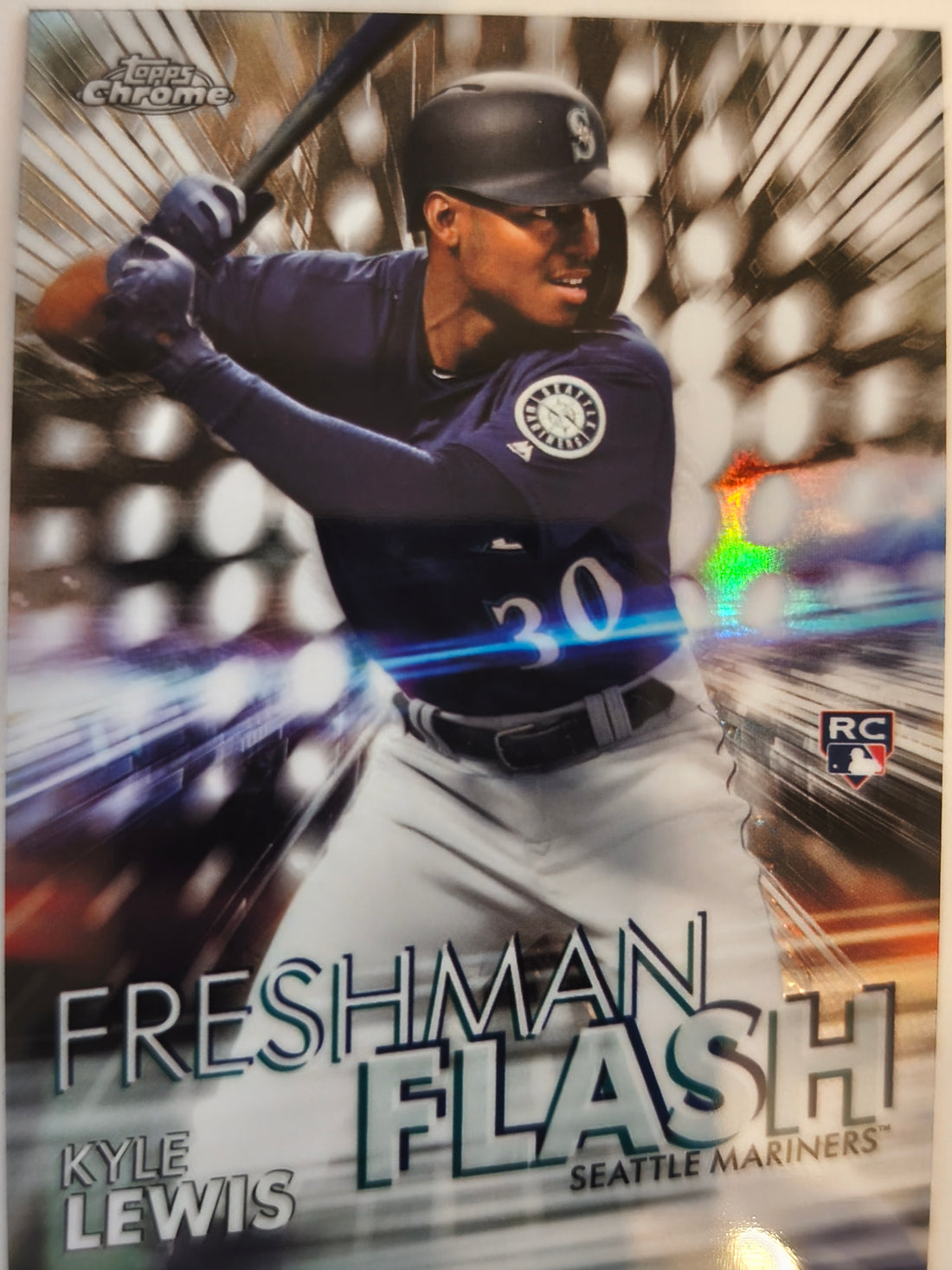 2020 Topps Chrome Baseball Freshman Flash Kyle Lewis #FF-13