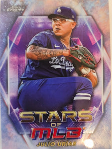 2023 Topps Update Baseball Stars of MLB Chrome Julio Urías #SMLBC-77