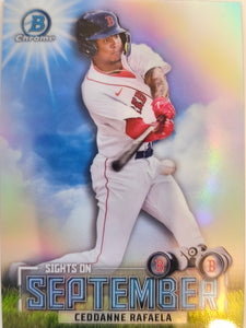 2023 Bowman Baseball Sights on September Ceddanne Rafaela #SOS-4