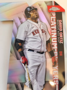 2021 Topps Update Baseball Topps Platinum Players Die Cuts David Ortiz #PDC-67