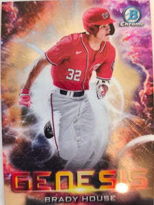 2021 Bowman Draft Baseball Genesis Brady House #GNS-10