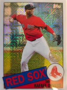 2020 Topps Baseball 1985 Topps Chrome Silver Pack Rafael Devers #85C-5