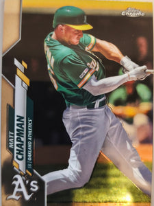 2020 Topps Chrome Baseball Matt Chapman #193