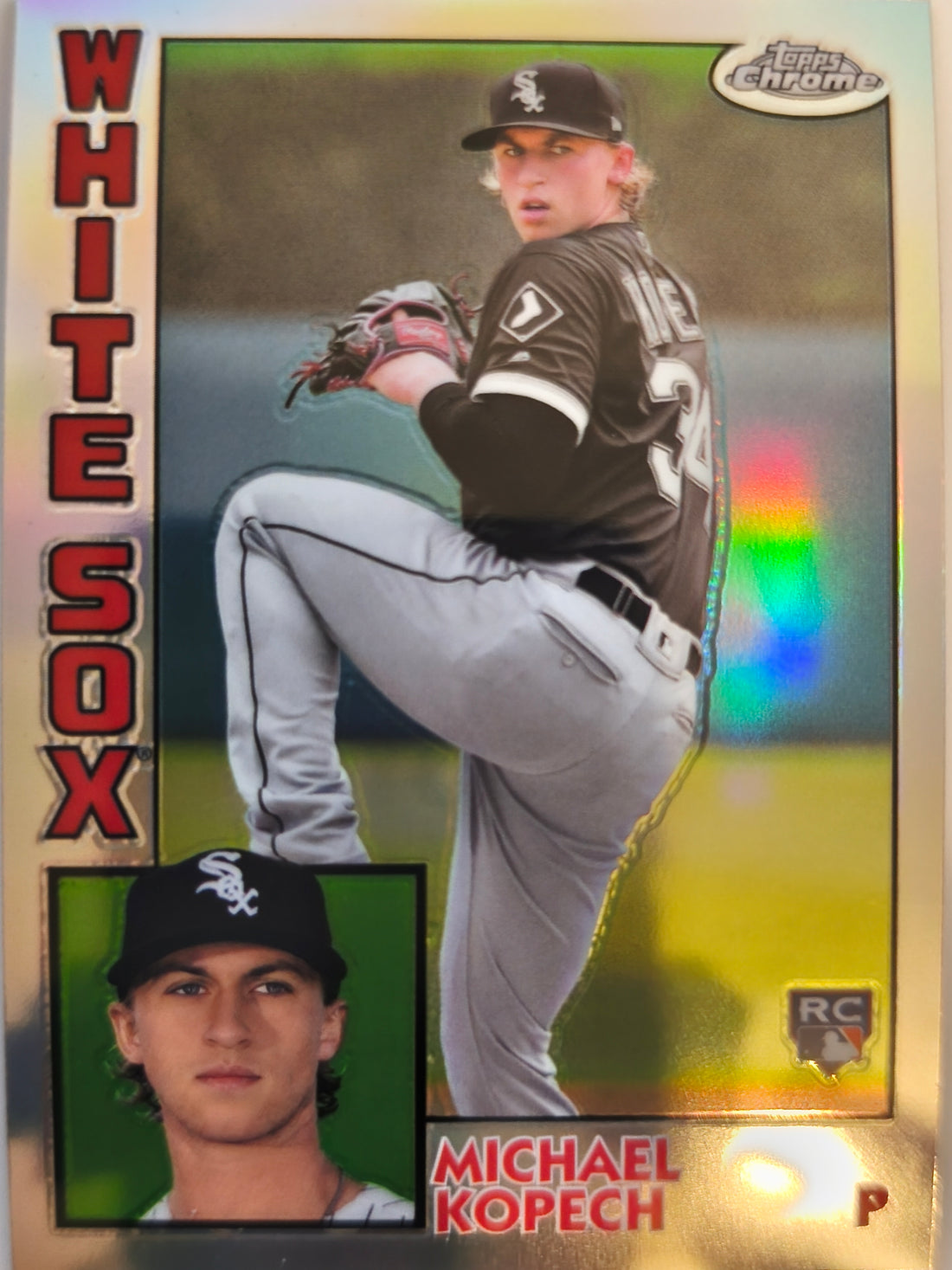 2019 Topps Chrome 1984 Topps Baseball 35th Anniversary Michael Kopech #84TC-3
