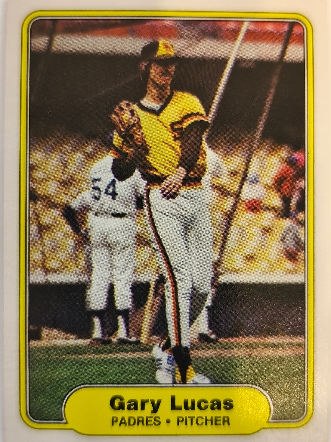 1982 Fleer Baseball Gary Lucas #577