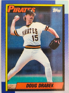 1990 Topps Baseball Doug Drabek #197