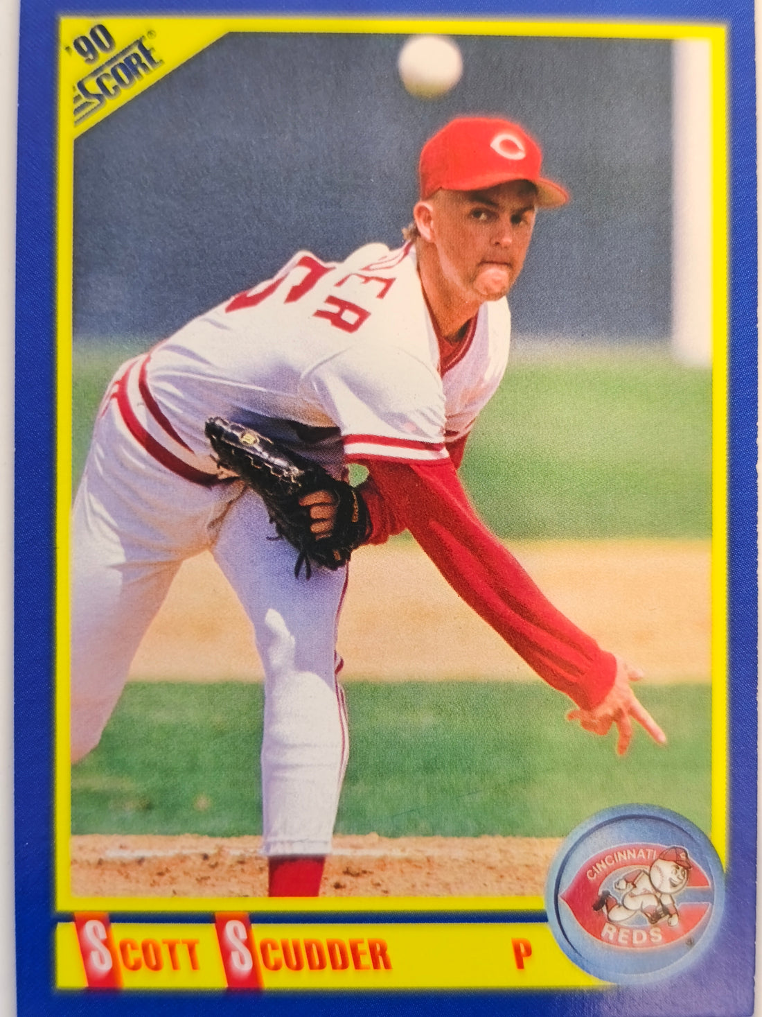 1990 Score Baseball Scott Scudder #518