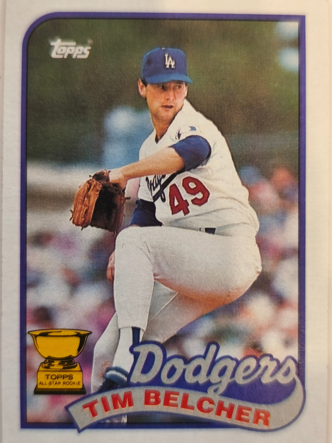 1989 Topps Baseball Tim Belcher #456