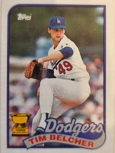1989 Topps Baseball Tim Belcher #456
