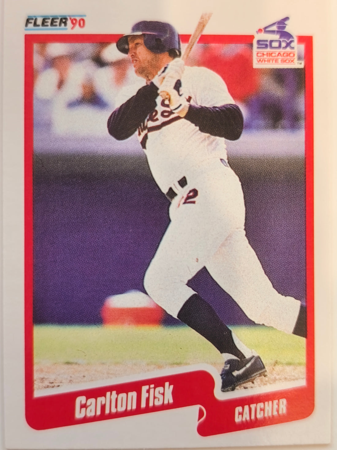 1990 Fleer Baseball Carlton Fisk #530