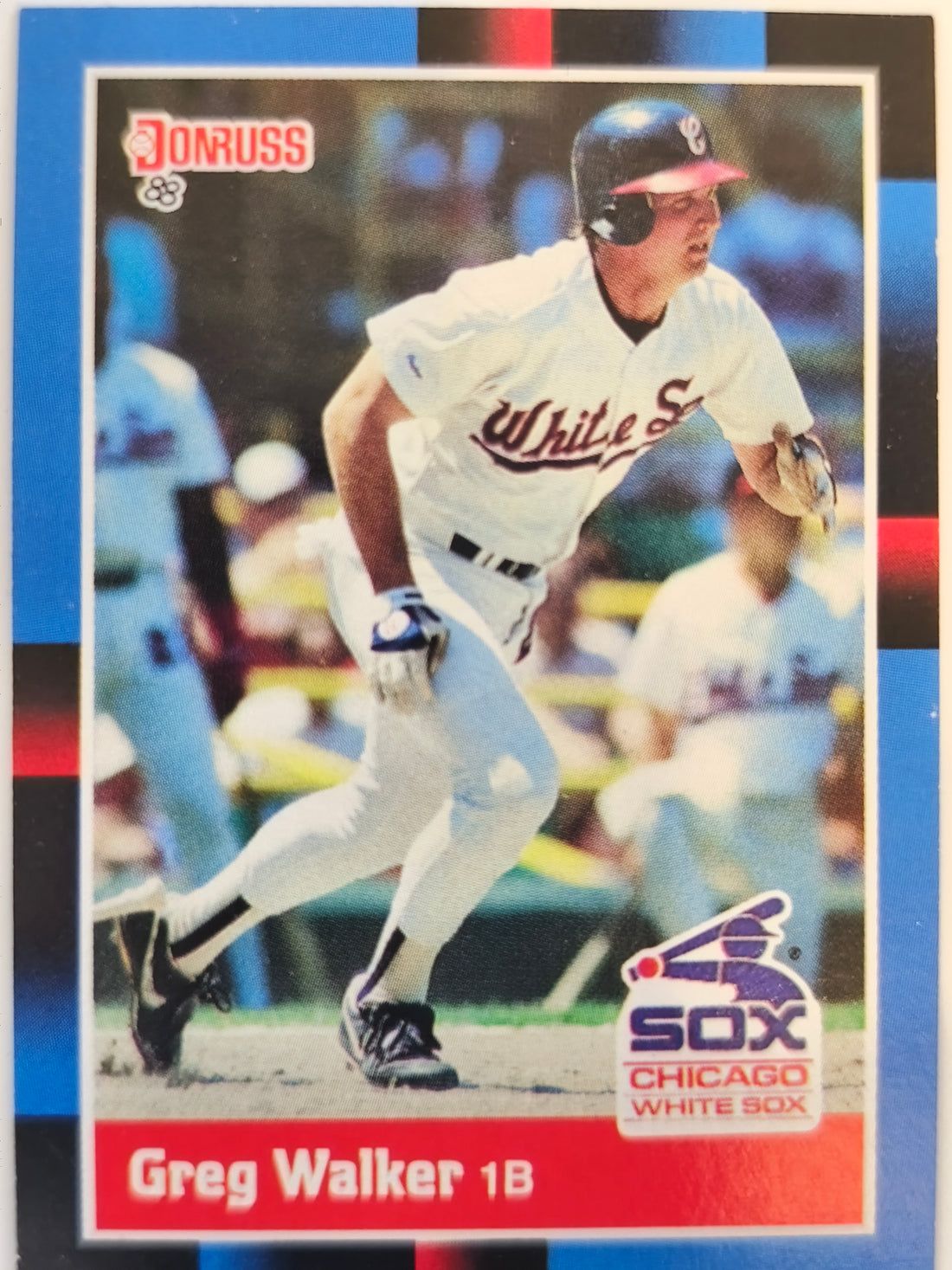 1988 Donruss Baseball Greg Walker #162