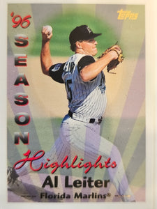 1997 Topps Baseball Al Leiter #101b