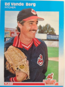 1987 Fleer Update Baseball Ed Vande Berg #U-120