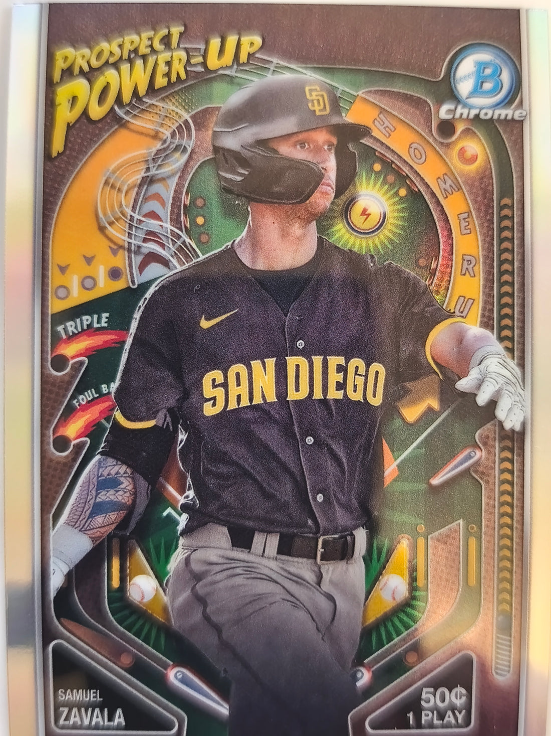 2024 Bowman Baseball Prospect Power-Up Samuel Zavala #PP-2