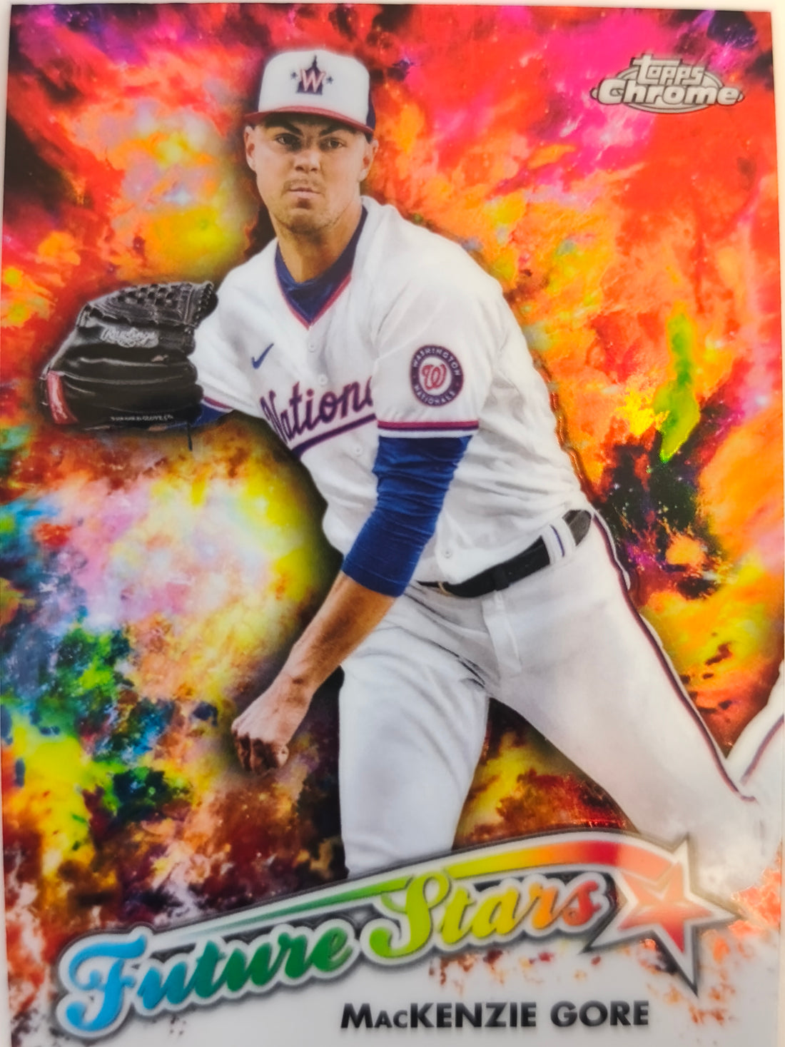 2023 Topps Chrome Baseball Future Stars MacKenzie Gore #FS-12
