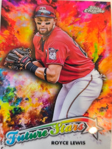 2023 Topps Chrome Baseball Future Stars Royce Lewis #FS-1